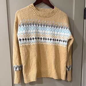 L.L. Bean Tan Sweater Size Large